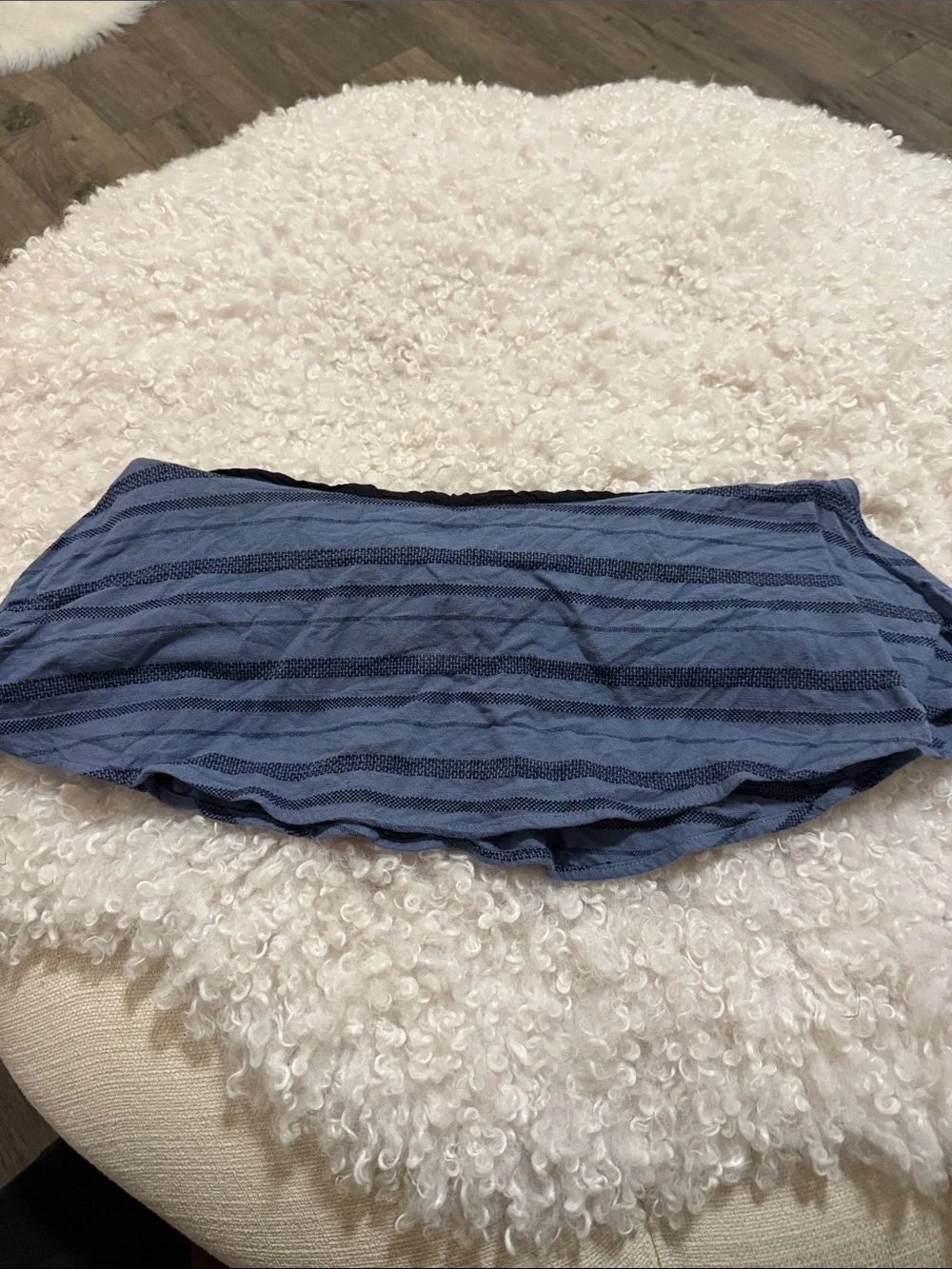 Mara Hoffman Blue Striped Tube Top